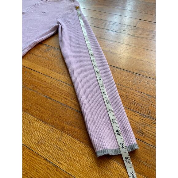 IZOD Pink/Gray Ribbed Knit 1/4 Zip Sweater sz XL - Picture 10 of 10